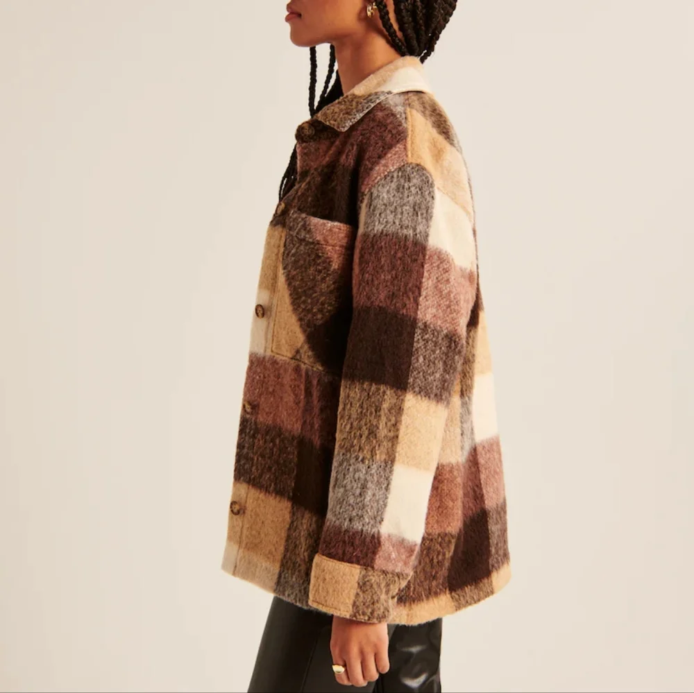 ABERCROMBIE & FITCH: Cozy Shacket - Picture 4 of 8